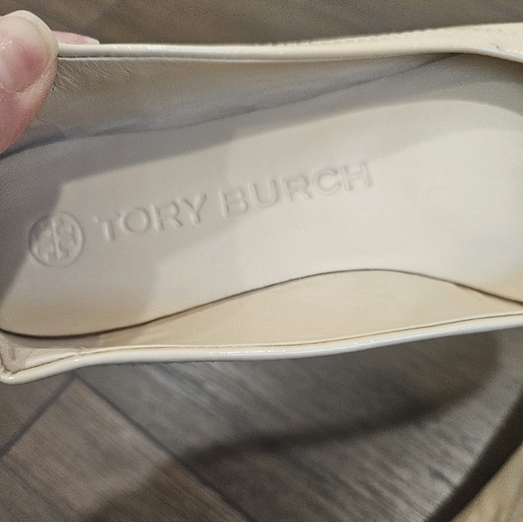 SOLD‼️NWOT Tory Burch Minnie Travel Ballet Flat, Nude Patent Leather - Picture 9 of 15